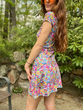 Load image into Gallery viewer, Lisa Frank Collage Dress