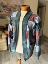 Load image into Gallery viewer, Fleece Scrapwork Cardigan