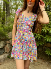 Load image into Gallery viewer, Lisa Frank Collage Dress