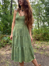 Load image into Gallery viewer, Moss Tiered Dress