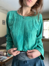 Load image into Gallery viewer, Hemp Emerald Crop Top
