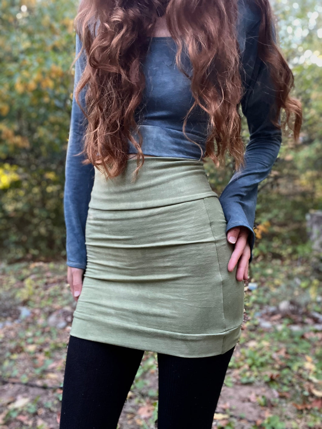 Moss Mini Skirt