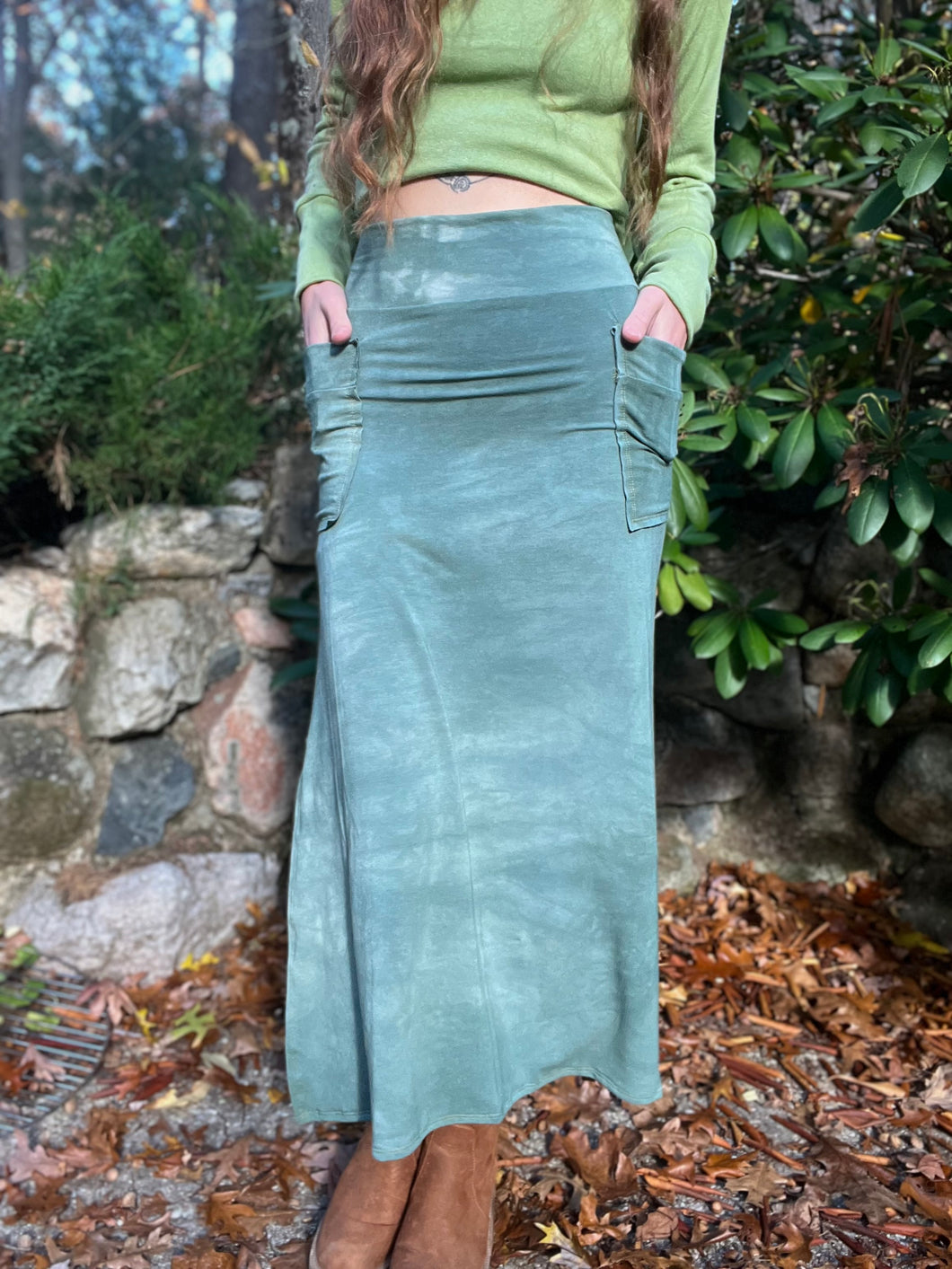 Maxi Pocket Skirt