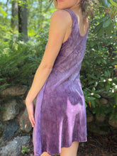 Load image into Gallery viewer, Eggplant Velour Daily Dress
