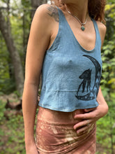 Load image into Gallery viewer, Hemp Wolf Moon Tank Top
