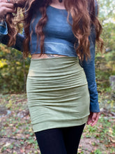 Load image into Gallery viewer, Moss Mini Skirt
