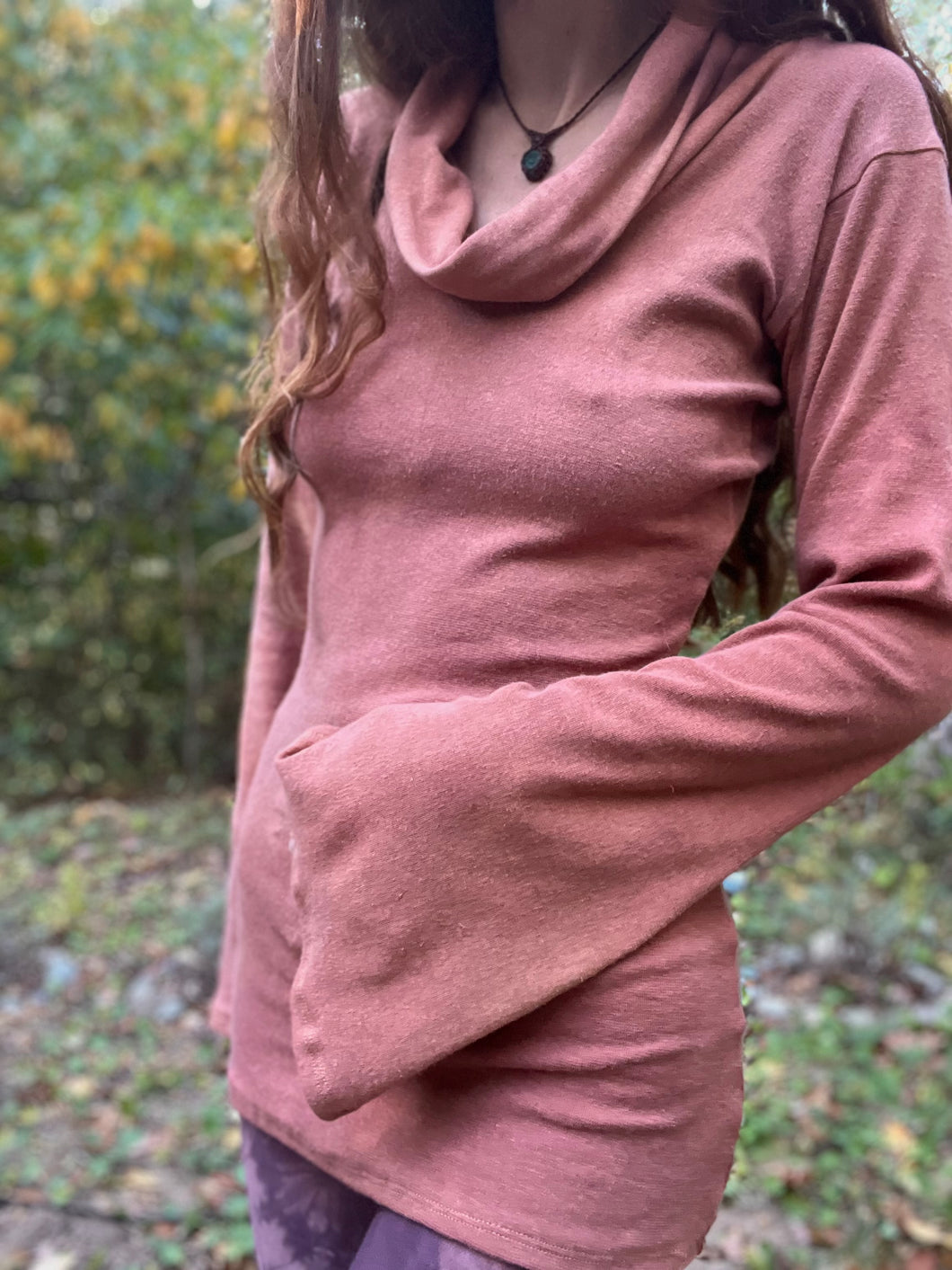 Made2Order: Long Fall Cowl Top