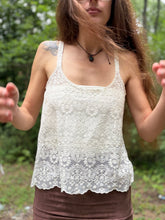 Load image into Gallery viewer, Organic Lace Tank
